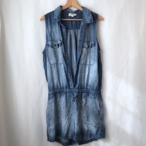 Cloth & Stone Chambray Romper
